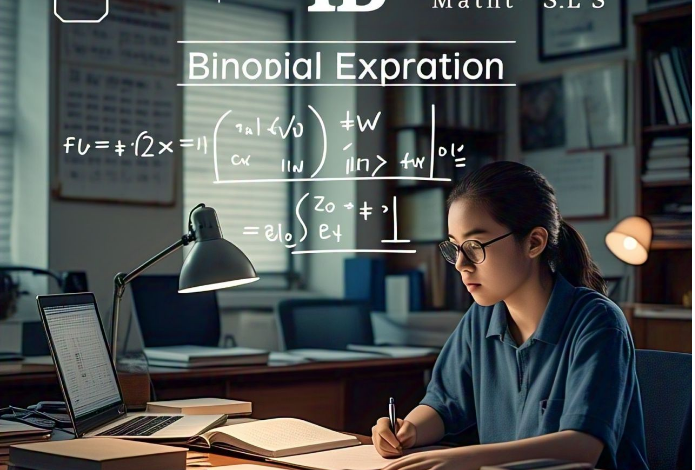 IB Math SL Binomial Expansion Questions PDF