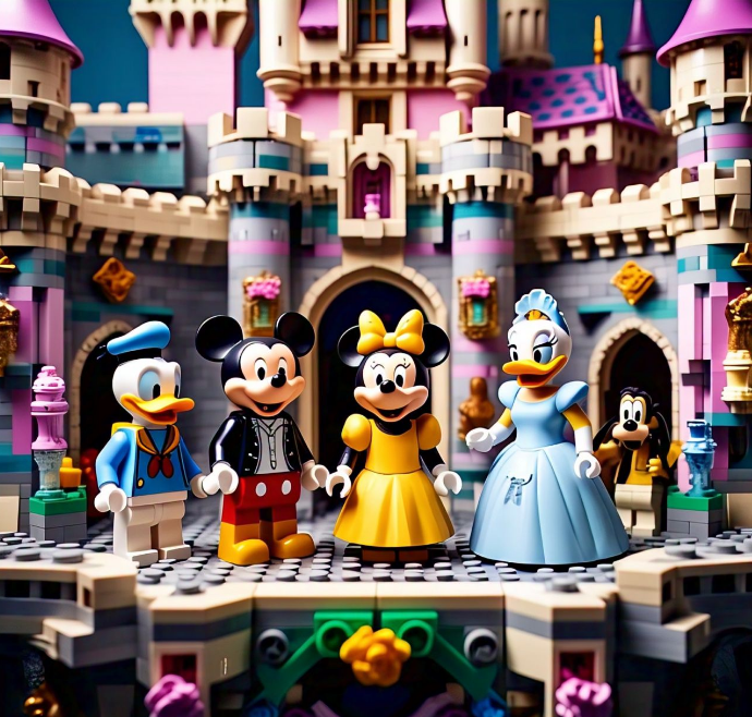 Meet the Minifigures: Disney Characters in the LEGO Disney Castle