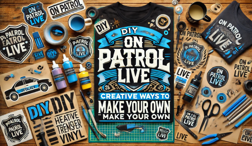 DIY On Patrol Live Merchandise: Creative Ways to Make Your Own