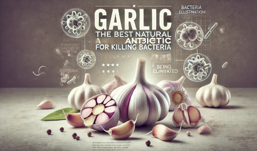 Garlic: The Best Natural Antibiotic for Killing Bacteria