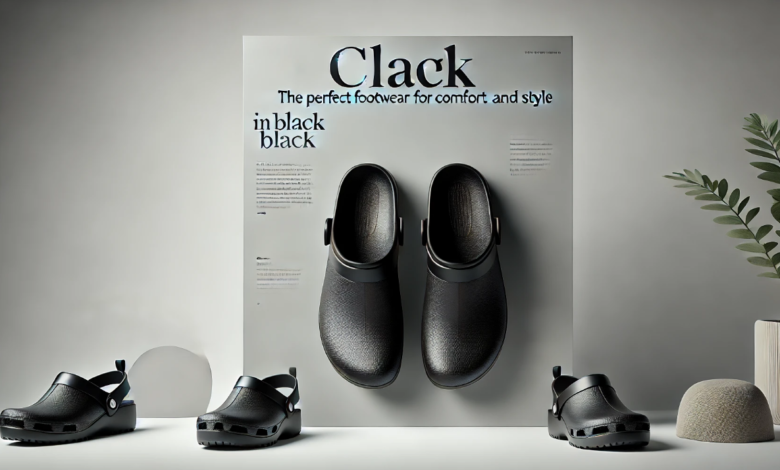Clogs in Black
